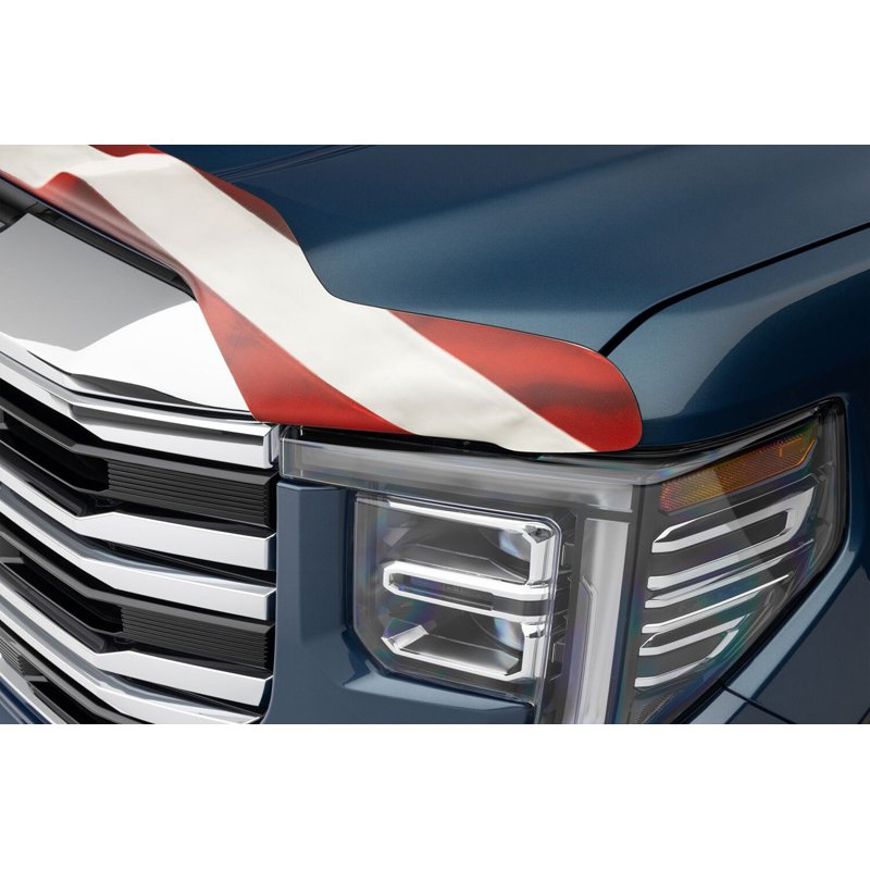 Husky Liners | Eagle American Flag Bug Shield Hood Protector - Titan XD 5.0L / 5.6L 2016-2021
