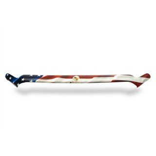 Husky Liners | Eagle American Flag Bug Shield Hood Protector - Sierra 1500 2019-2026