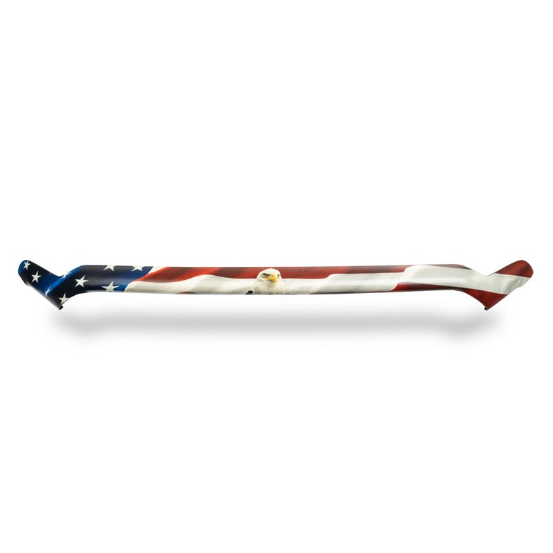Husky Liners | Eagle American Flag Bug Shield Hood Protector - Sierra 1500 2019-2026