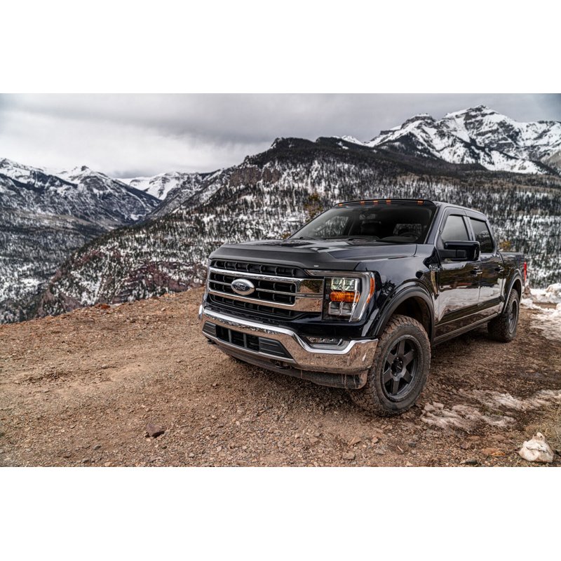 Husky Liners | Aeroskin II Hood Protector Matte Black Low Profile - F-150 2017-2022