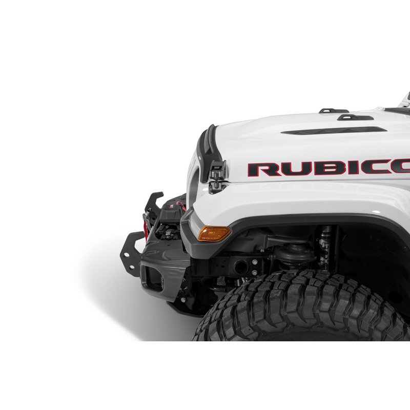 Husky Liners | Aeroskin II Hood Protector Matte Black Low Profile - Gladiator / Wrangler (JL) 2018-2026