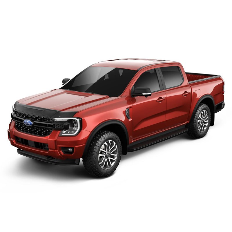 Husky Liners | Aeroskin II Hood Protector Matte Black Low Profile - Ranger 2019-2023