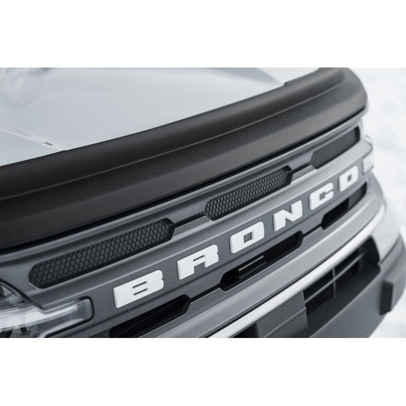Husky Liners | Aeroskin II Hood Protector Matte Black Low Profile - Bronco 2.3T / 2.7T 2021-2026
