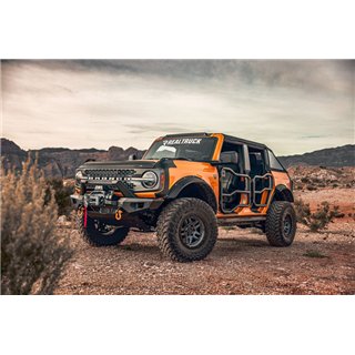 Husky Liners | Aeroskin II Hood Protector Matte Black Low Profile - Bronco Sport 1.5T / 2.0T 2021-2026