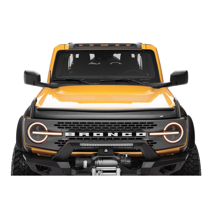 Husky Liners | Aeroskin II Hood Protector Matte Black Low Profile - Bronco Sport 1.5T / 2.0T 2021-2026