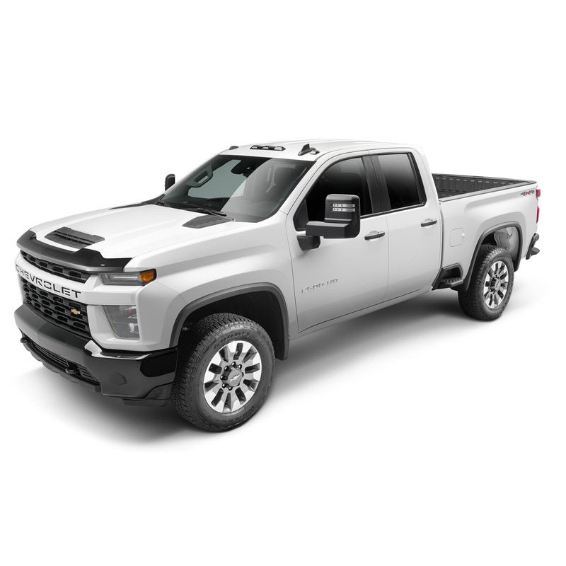 Husky Liners | Aeroskin Hood Protector Smoke - Sierra 2500 HD / 3500 HD 6.6L 2020-2023