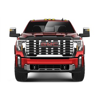 Husky Liners | Aeroskin Hood Protector Smoke - Sierra 2500 HD / 3500 HD 6.6L 2024-2025