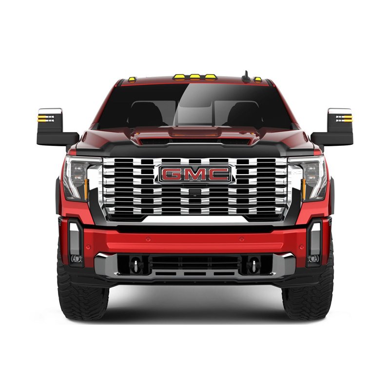 Husky Liners | Aeroskin Hood Protector Smoke - Sierra 2500 HD / 3500 HD 6.6L 2024-2025