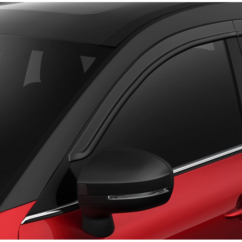Husky Liners | Low Profile Ventvisor Deflector Smoke Outside Mount 2 pc. - F-250 2000-2016