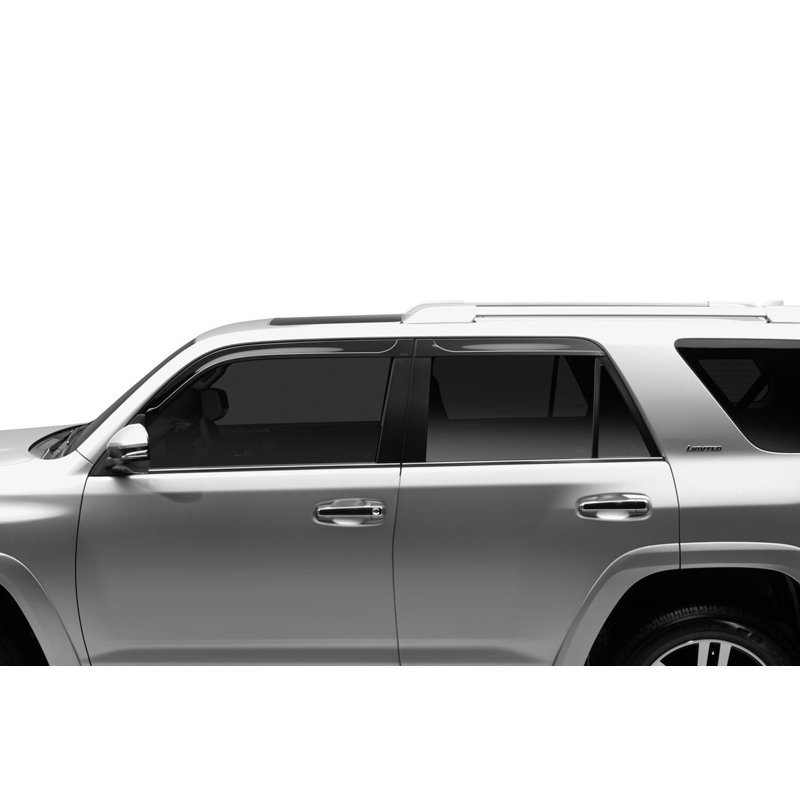 Husky Liners | Low Profile Ventvisor Deflector Smoke Outside Mount 4 pc. - 4Runner 2.7L / 4.0L 2010-2024