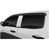 Husky Liners | Low Profile Ventvisor Deflector Smoke Outside Mount 4 pc. - Colorado / Canyon 2015-2025