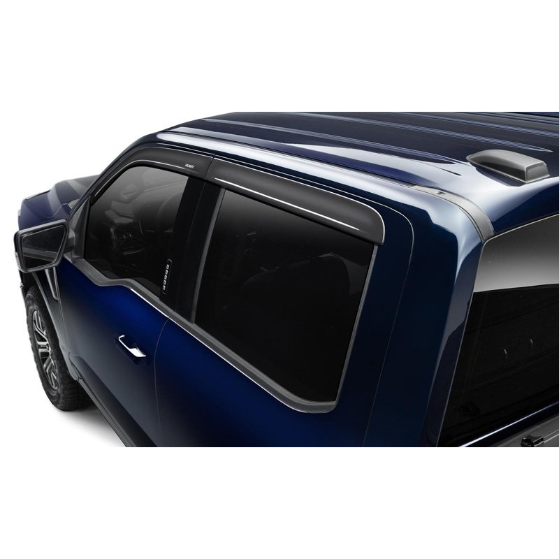 Husky Liners | Low Profile Ventvisor Deflector Smoke Outside Mount 4 pc. - RAV4 2.5L 2013-2018