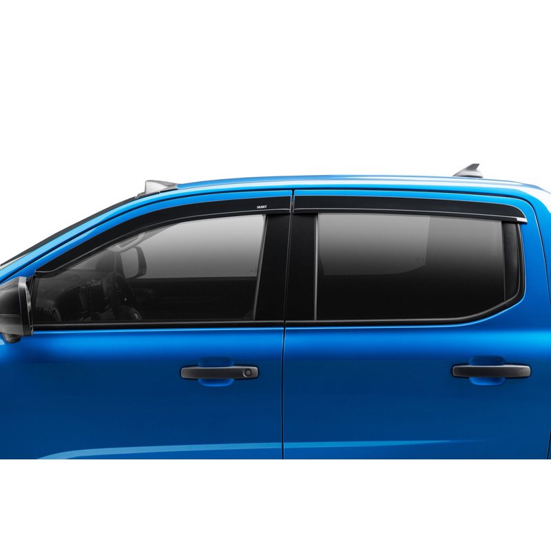 Husky Liners | Low Profile Ventvisor Deflector Smoke Outside Mount 4 pc. - Ranger 2019-2025