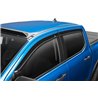 Husky Liners | Low Profile Ventvisor Deflector Smoke Outside Mount 4 pc. - Ranger 2019-2025