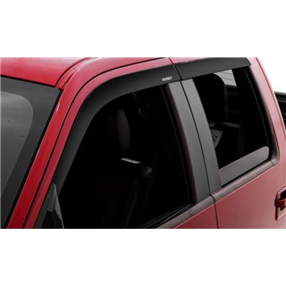 Husky Liners | Low Profile Ventvisor Deflector Smoke Outside Mount 4 pc. - Titan / XD 5.6L / 5.0L 2016-2021