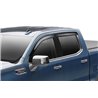 Husky Liners | Low Profile Ventvisor Deflector Smoke Outside Mount 4 pc. - Chevrolet / GMC 2019-2025
