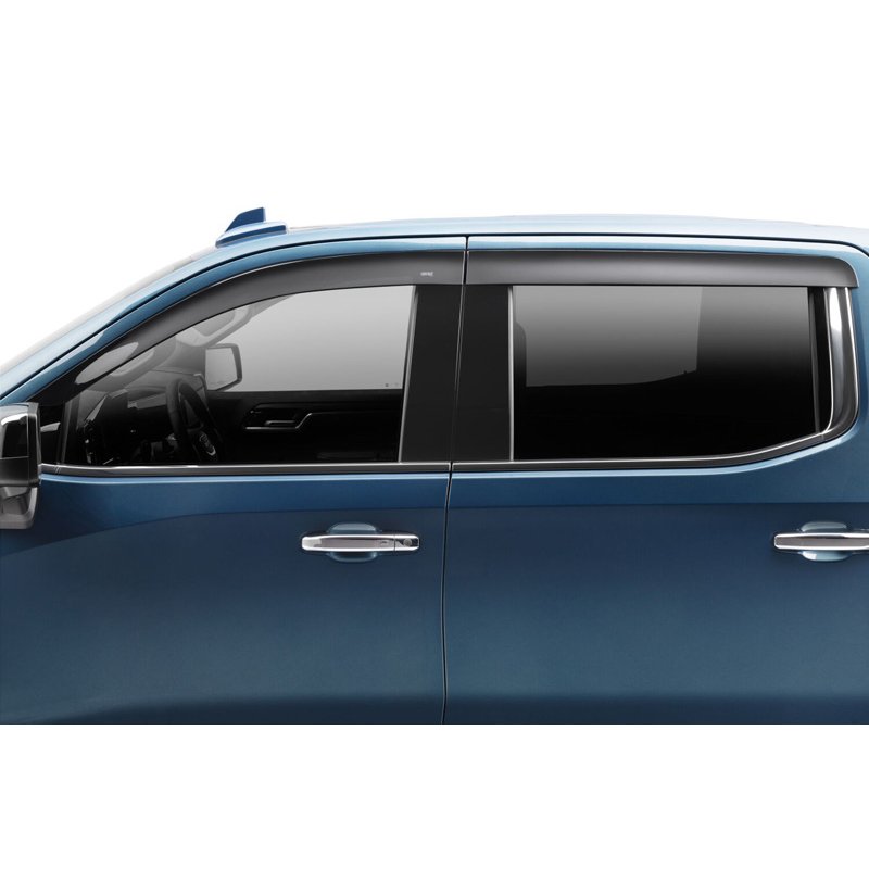 Husky Liners | Low Profile Ventvisor Deflector Smoke Outside Mount 4 pc. - Chevrolet / GMC 2019-2025