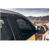 Husky Liners | Low Profile Ventvisor Deflector Smoke Outside Mount 4 pc. - Tundra 3.4T 2022-2025