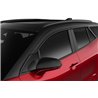 Husky Liners | Low Profile Ventvisor Deflector Smoke Outside Mount 4 pc. - Blazer EV 2024-2025