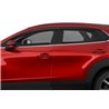 Husky Liners | Low Profile Ventvisor Deflector Smoke Outside Mount 4 pc. - CX-30 2.0L / 2.5L 2020-2024