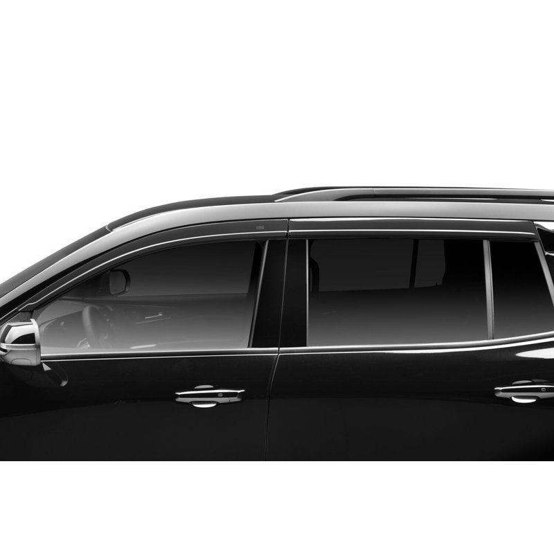 Husky Liners | Low Profile Ventvisor Deflector Smoke Outside Mount 4 pc. - Traverse 2.5T / 3.6L 2024-2025