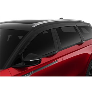 Husky Liners | Low Profile Ventvisor Deflector Smoke Outside Mount 6 pc. - Blazer 2.0T / 2.5L / 3.6L 2019-2025