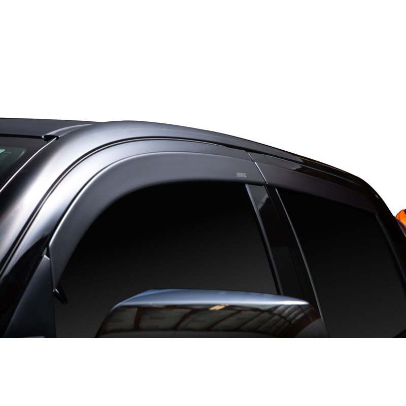 Husky Liners | Low Profile Ventvisor Deflector Matte Black Outside Mount 4 pc. - Tundra 2007-2021