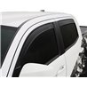 Husky Liners | Low Profile Ventvisor Deflector Matte Black Outside Mount 4 pc. - Tundra 2007-2021