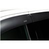 Husky Liners | Low Profile Ventvisor Deflector Matte Black Outside Mount 4 pc. - Wrangler (JK) 3.6L / 3.8L 2007-2018