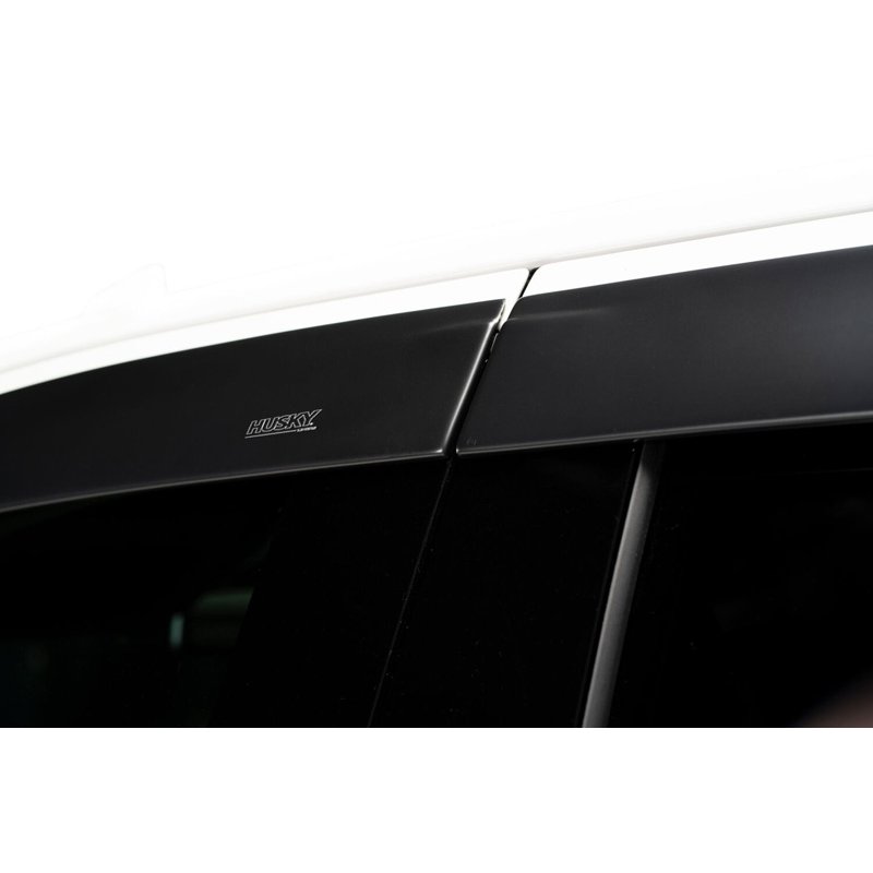 Husky Liners | Low Profile Ventvisor Deflector Matte Black Outside Mount 4 pc. - Colorado / Canyon 2015-2025