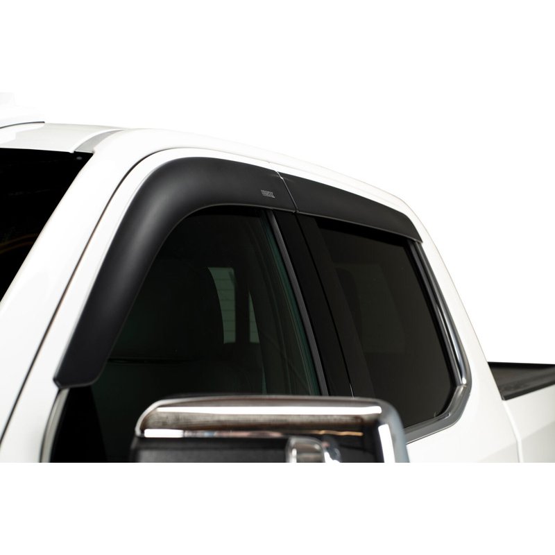 Husky Liners | Low Profile Ventvisor Deflector Matte Black In-Channel Mount 4 pc. - Tacoma 2.7L / 3.5L 2016-2023