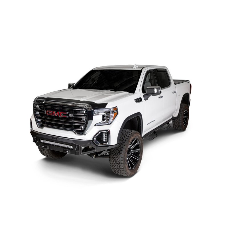 Husky Liners | Aeroskin Hood Protector Matte Black Low Profile - Sierra 1500 / Limited 2014-2019