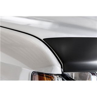 Husky Liners | Aeroskin Hood Protector Matte Black Low Profile - Titan XD 5.0L / 5.6L 2016-2021