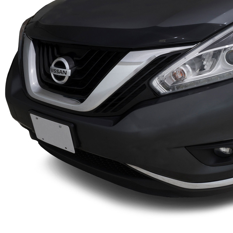 Husky Liners | Aeroskin Hood Protector Matte Black Low Profile - Titan XD 5.0L / 5.6L 2016-2021