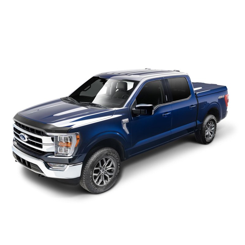 Husky Liners | Aeroskin Hood Protector Matte Black Low Profile - F-250 / F-350 2017-2022