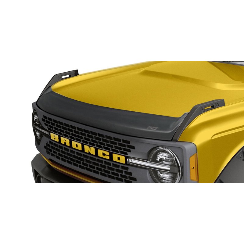 Husky Liners | Aeroskin Hood Protector Matte Black Low Profile - Bronco 2.3T / 2.7T / 3.0T 2021-2025