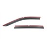 Husky Liners | Low Profile Ventvisor Deflector Smoke with Chrome Trim Outside Mount 4 pc. - RAV4 2.5L 2019-2025