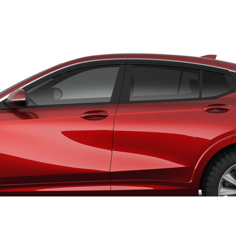 Husky Liners | Low Profile Ventvisor Deflector Smoke with Chrome Trim Outside Mount 4 pc. - Envista 1.2T 2024