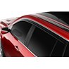 Husky Liners | Low Profile Ventvisor Deflector Smoke with Chrome Trim Outside Mount 4 pc. - Enclave 3.6L 2018-2024