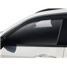 Husky Liners | Low Profile Ventvisor Deflector Smoke with Chrome Trim Outside Mount 4 pc. - Camry 2.5L / 3.5L 2018-2024