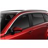 Husky Liners | Low Profile Ventvisor Deflector Smoke with Chrome Trim Outside Mount 4 pc. - CX-90 2.5L / 3.3T 2024-2025