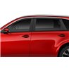 Husky Liners | Low Profile Ventvisor Deflector Smoke with Chrome Trim Outside Mount 4 pc. - CX-90 2.5L / 3.3T 2024-2025