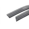 Husky Liners | Low Profile Ventvisor Deflector Smoke with Chrome Trim Outside Mount 4 pc. - Sorento 2.5L 2025