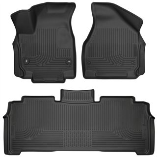 Husky Liners | Weatherbeater - Front & 2nd Seat Floor Liners - Front & Rear - Pacifica / Voyager 3.6L 2017-2025