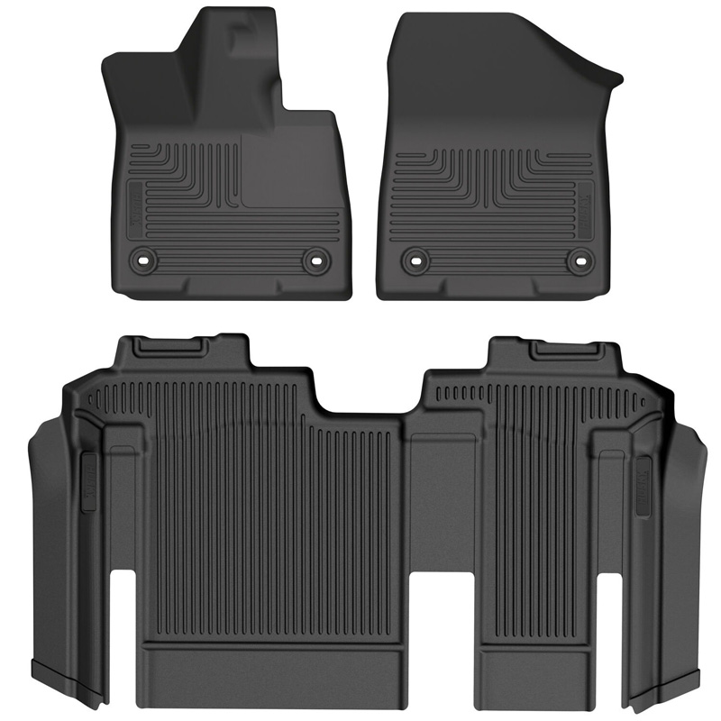 Husky Liners | Weatherbeater - Front & 2nd Seat Floor Liners - Front & Rear - Sienna 2.5L 2021-2025
