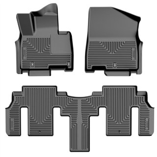 Husky Liners | Weatherbeater - Front & 2nd Seat Floor Liners - Front & Rear - Carnival 3.5L 2022-2025