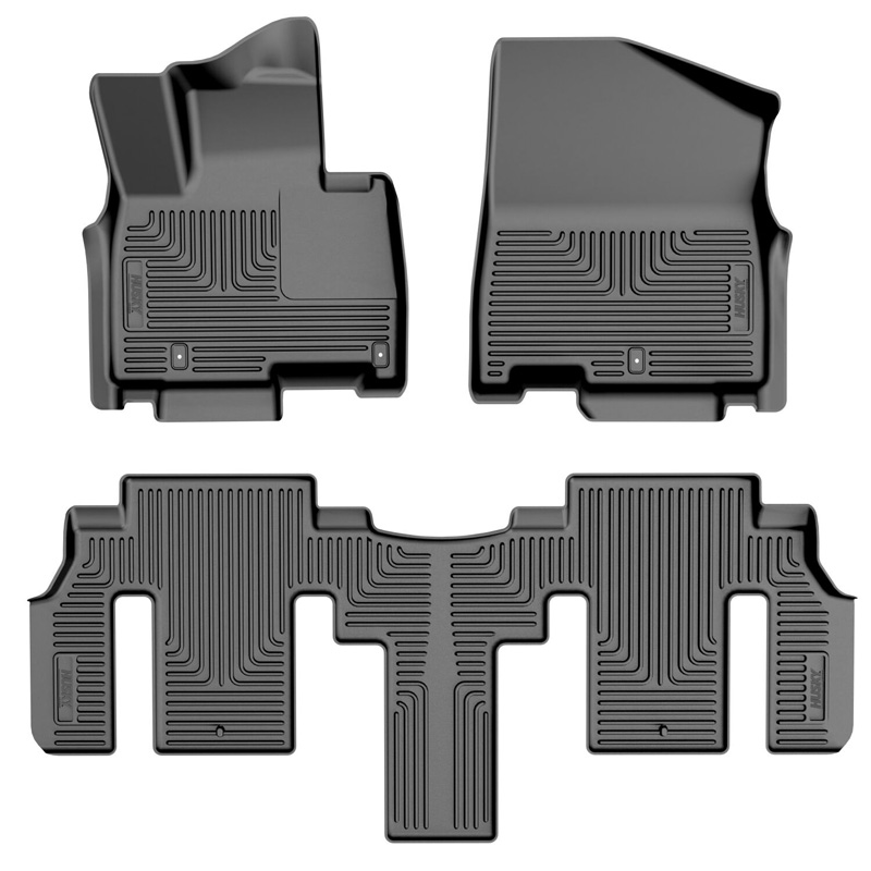 Husky Liners | Weatherbeater - Front & 2nd Seat Floor Liners - Front & Rear - Carnival 3.5L 2022-2025