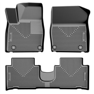 Husky Liners | Weatherbeater - Front & 2nd Seat Floor Liners - Front & Rear - Ioniq 5 2022-2024