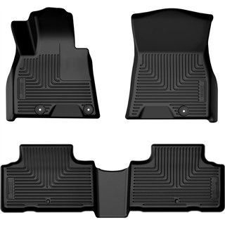 Husky Liners | Weatherbeater - Front & 2nd Seat Floor Liners - Front & Rear - GV80 2.5T / 3.5T 2025