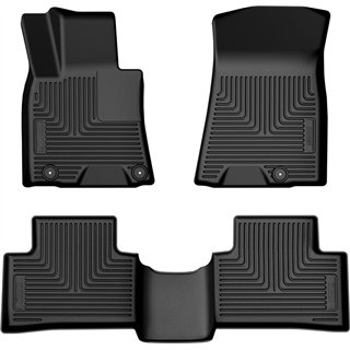 Husky Liners | Weatherbeater - Front & 2nd Seat Floor Liners - Front & Rear - GV70 2.5T / 3.5T 2022-2025